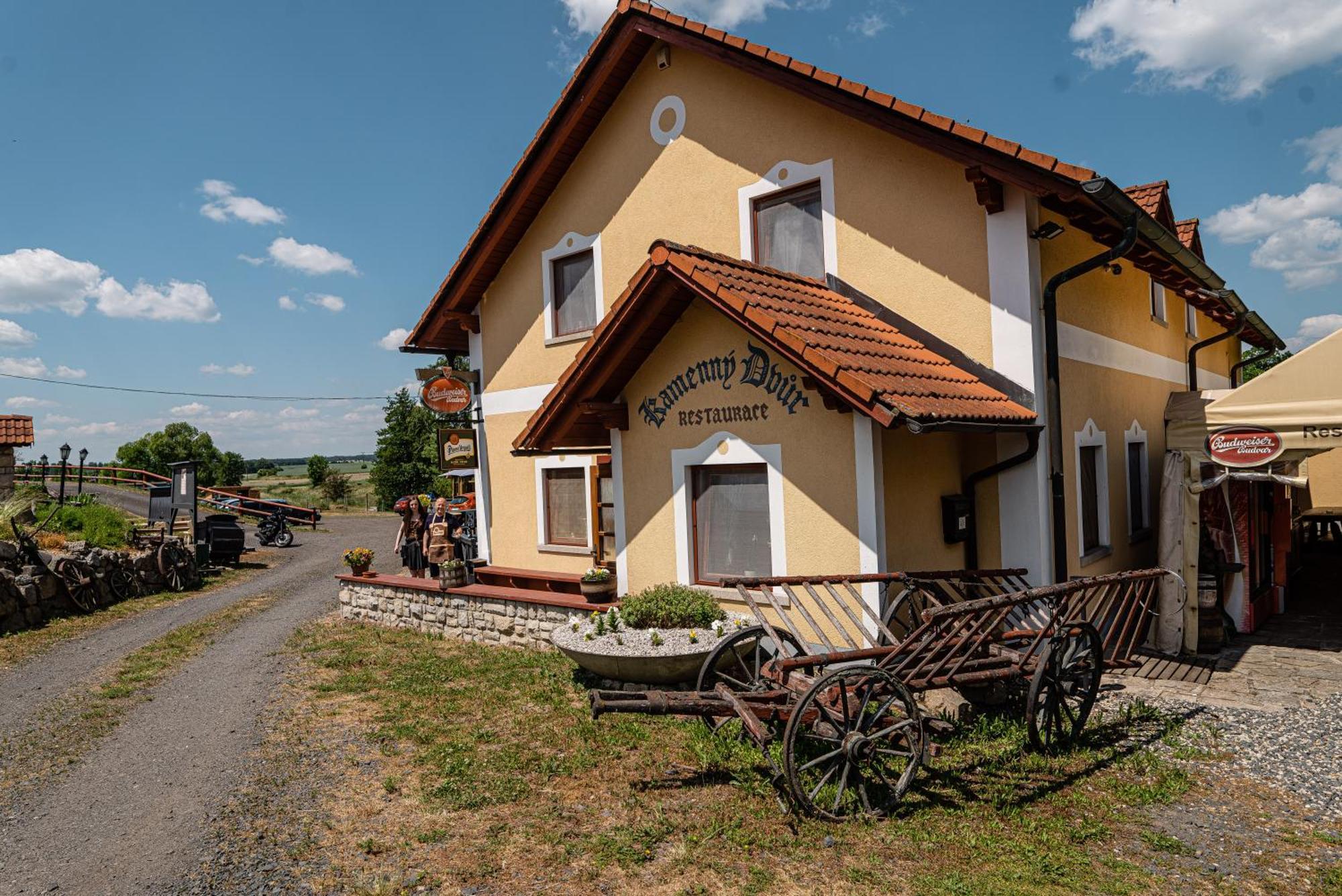Pension Kamenny Dvur Frantiskovy Lazne Exterior photo